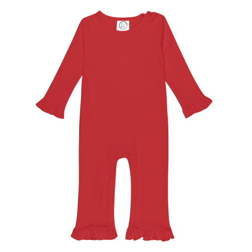 Infant Christmas Ruffle Romper