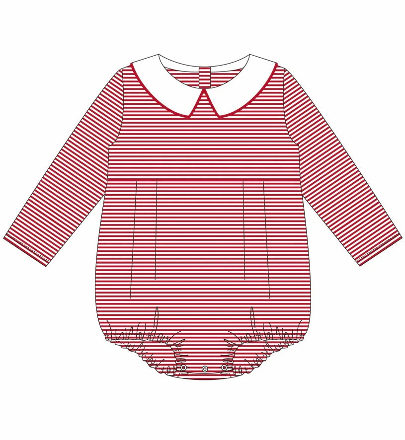 Striped Peter Pan Bubble - Boy